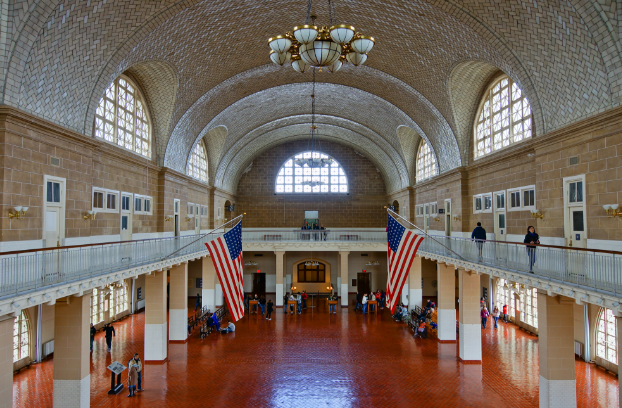 Fly to New York in business class to experience Ellis Island. - IFlyFirstClass