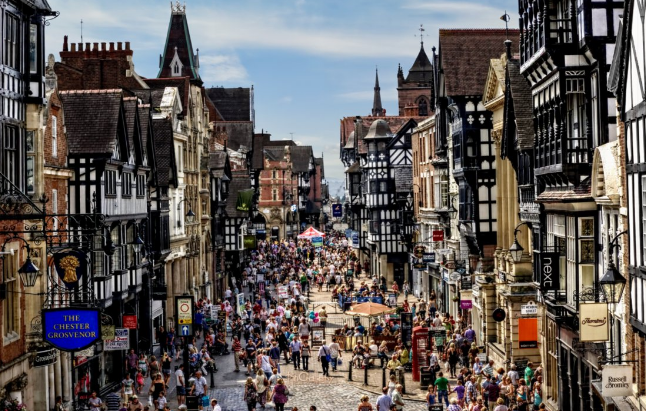 You’ll relish historic sites and modern attractions when you fly business class to Chester. - IFlyFirstClass