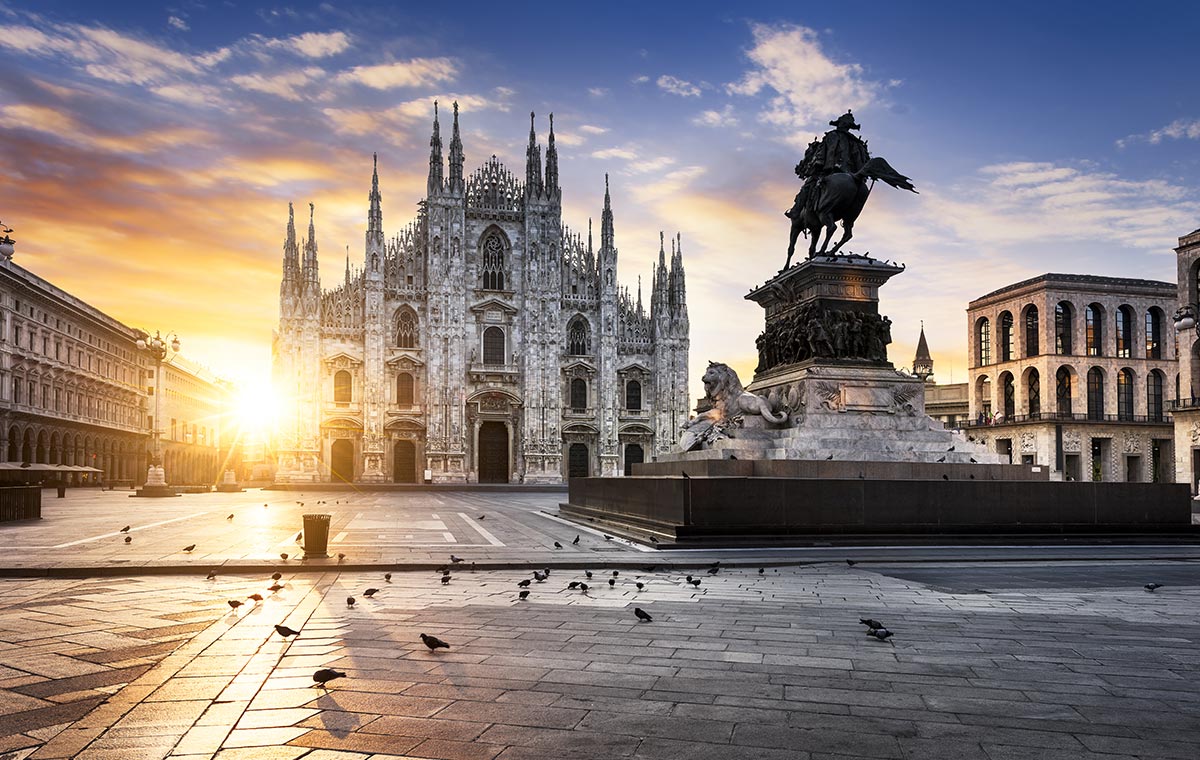 Find deeply discounted last minute flights to Milan to tour the Duomo. - IFlyFirstClass